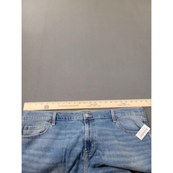 Old Navy Jeans Womens 20 Short Light Wash Mid-Rise Wow Boyfriend Stretch Plus - Picture 5 of 13